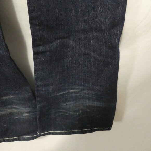 TRUE RELIGION BRAND JEANS | size 26 | Classic Dark Blue Straight Leg Denim Jeans - Picture 16 of 16